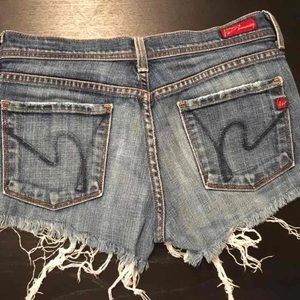 Citizens of Humanity cut off shorts